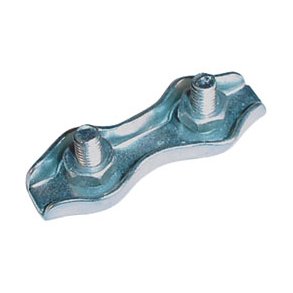 Kabelklemme, 3 mm., dobbelt