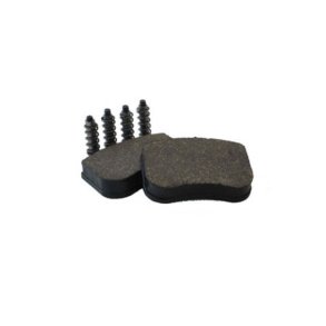 Bremseklodser med skruer og fjedre