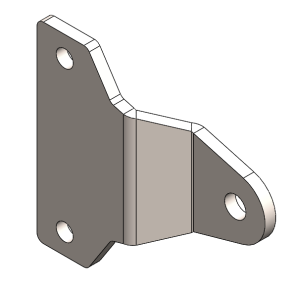 Aflastningsbeslag ved gearkasse
