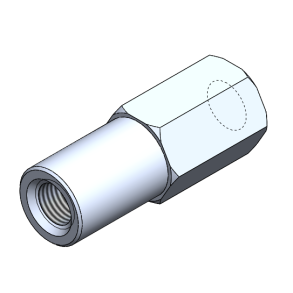 Justerstykke 10mm H/V kort