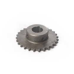 Bagkdehjul med nav 30 mm.