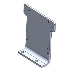 Alu plade for elstart