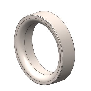 Afstandring f/ kde- og remhjul, 7 mm.