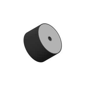 Vibrationsdmper 50x30 mm. M8