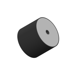 Vibrationsdmper 50x40mm M8