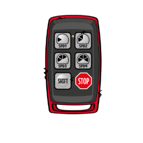 De-Haardt mini fjernbetjening